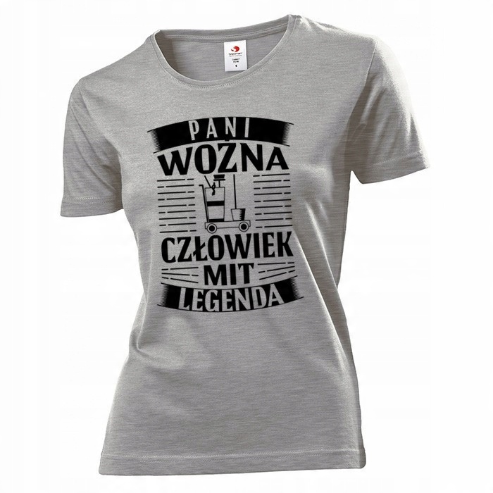 

Koszulka damska Woźna Człowiek Mit Legenda M