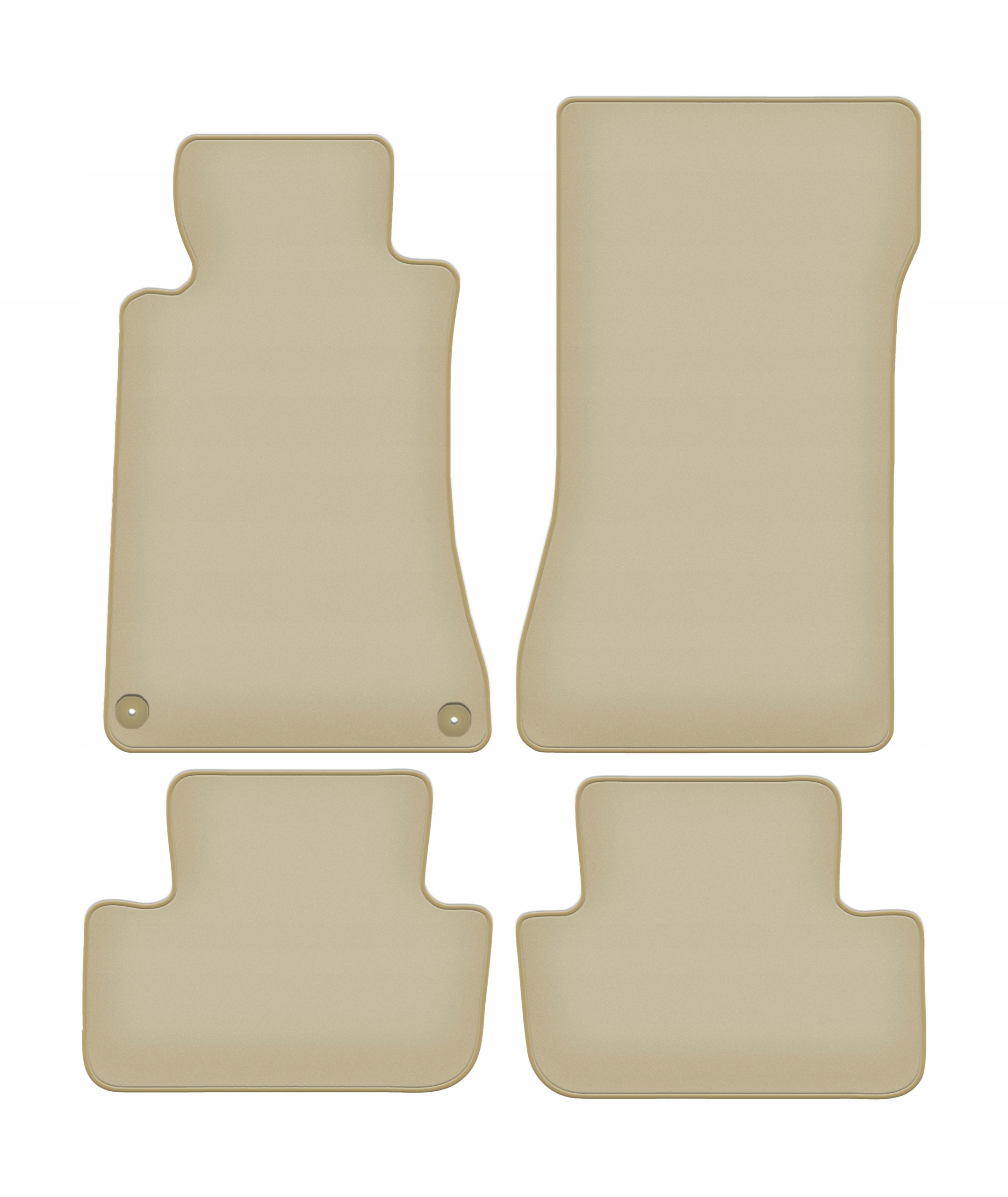 Dywaniki welurowe Premium do: Mercedes Clk W209 coupe (1997-2009)