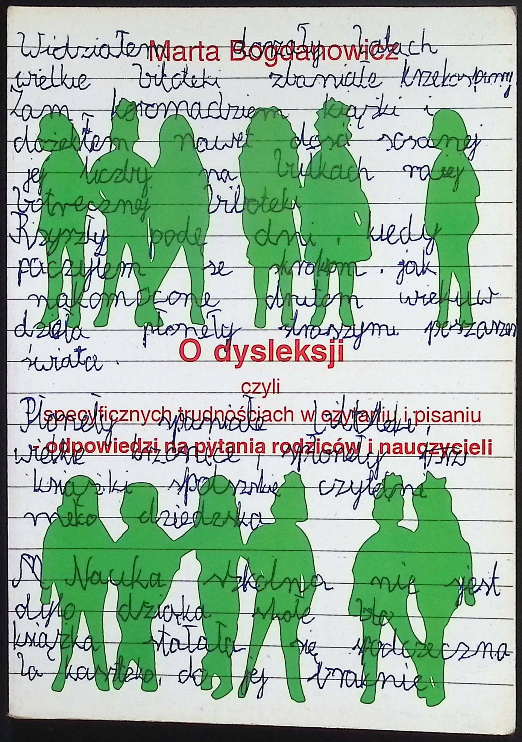 O dysleksji-Marta Bogdanowicz