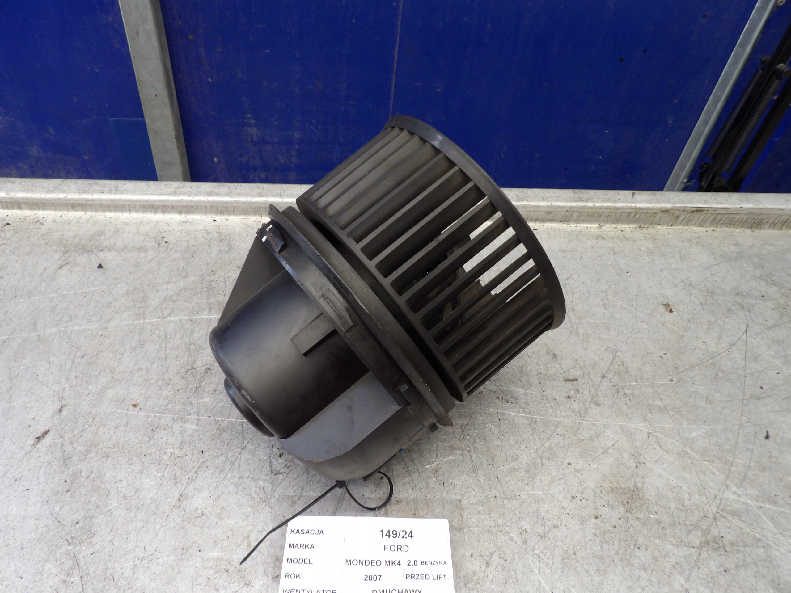 Ford Mondeo MK4 ventilátor topení 7G9T-18456-CA