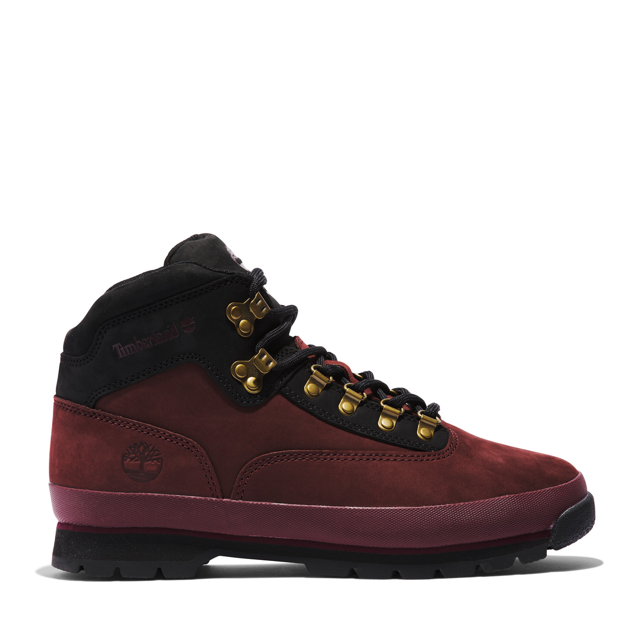 Timberland Pánské boty Euro Hiker A5ZQ5 Burgundy 45