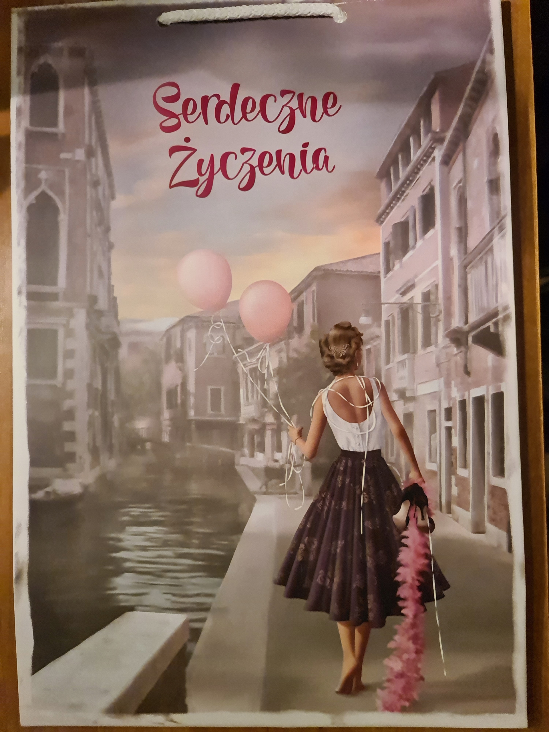 

Śmieszna wesoła Torebka 33 cm L
