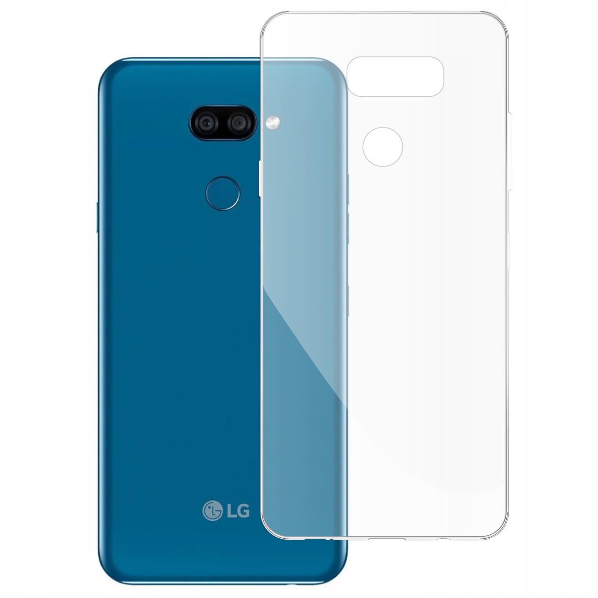 

Etui do Lg K40S gumowe Slim Clear View