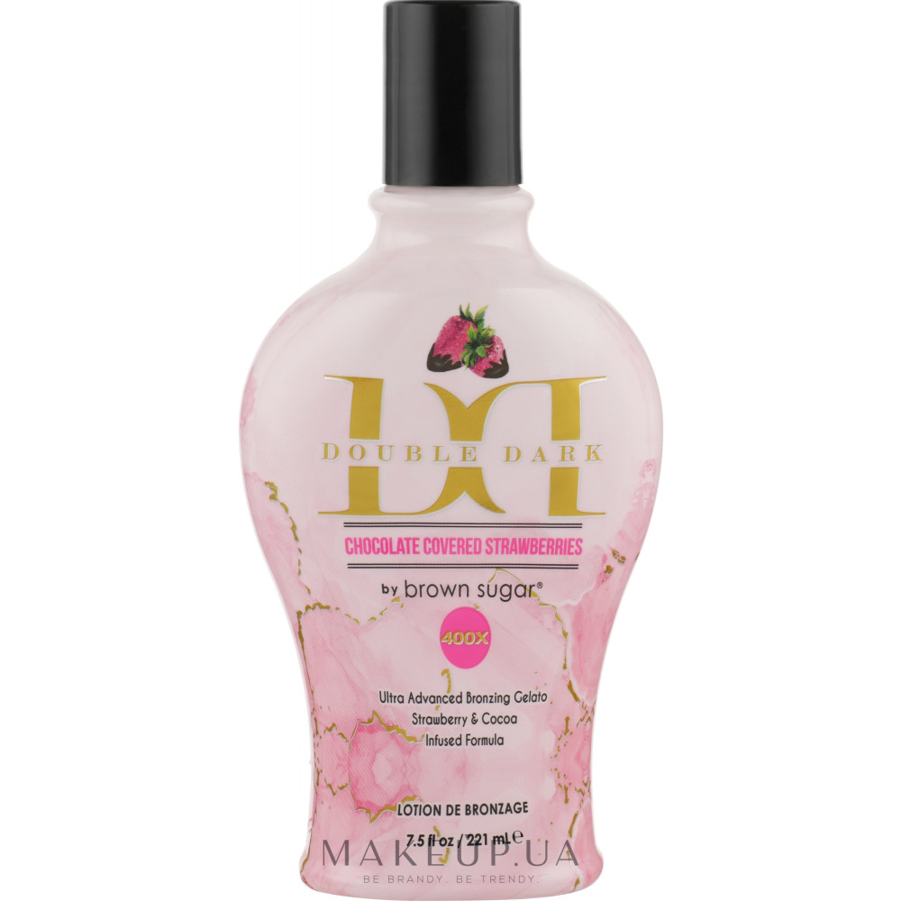 Brown Sugar Double Dark Choco Covered Strawberries