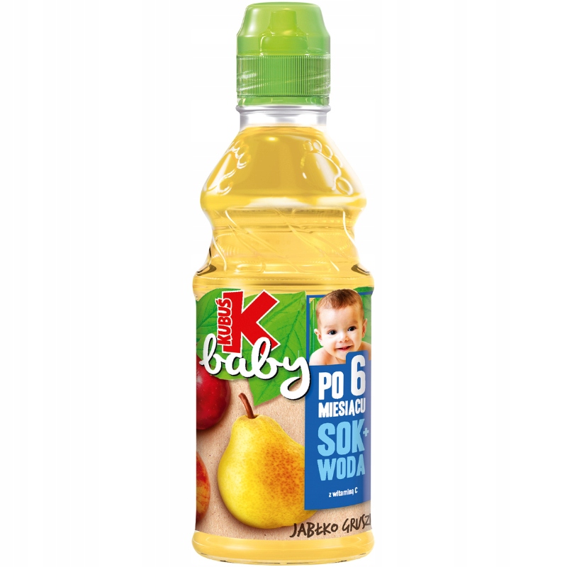 Kubuś Baby SOK 100% Jablko Hruška 6m+ 300 ml