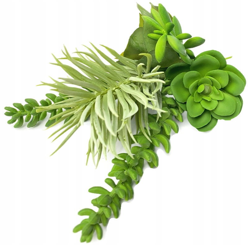 

Bukiecik Trawka Sukulent 6 Sztuk kwiaty sztuczne