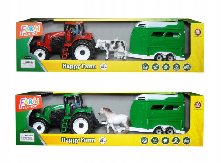 TRAKTOR Z PRZYCZEPĄ SWEDE