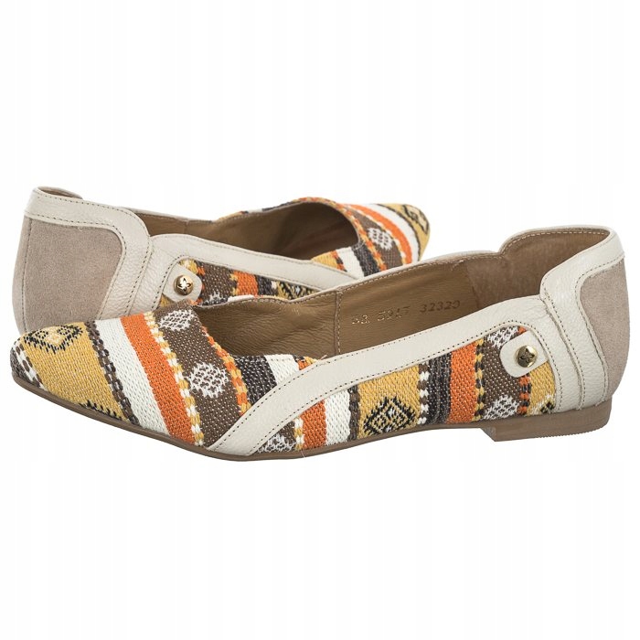 Dámské baleríny Maciejka Béžové 05917-10