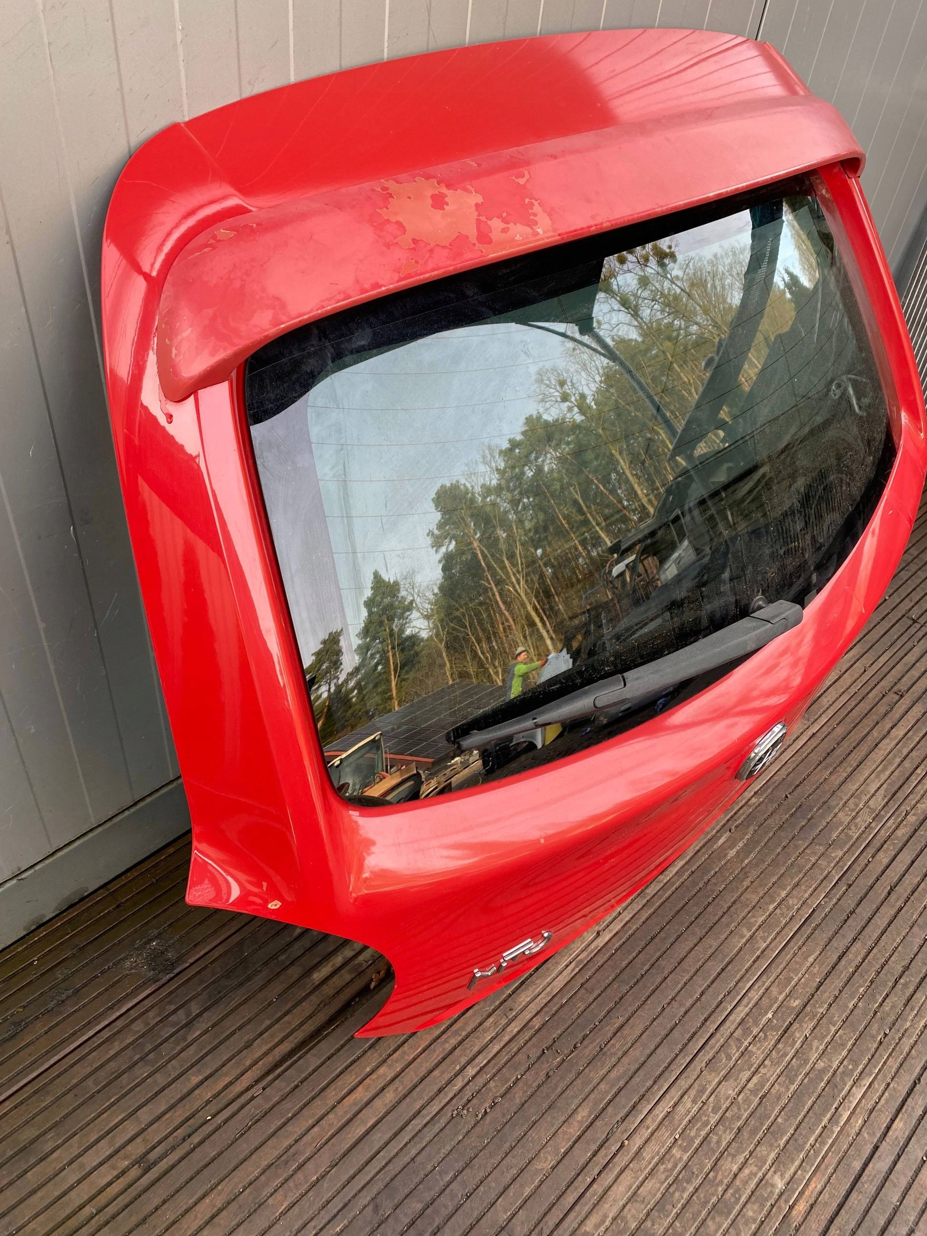 ALFA ROMEO MITO SPORT complete trunk door boot red 185