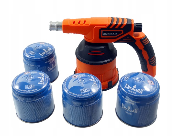 

Lutlampa Palnik lampa do lutowania gazowa +4naboje