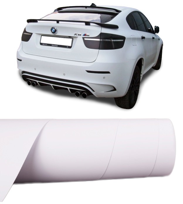 Белая матовая пленка 30M x 152CM Wholesale PRICE