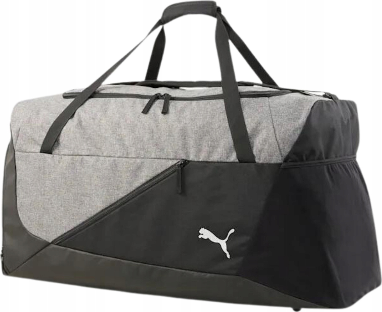 Sportovní Cestovní Tréninková Taška Puma Teamfinal Teambag L Černo-šedá 78