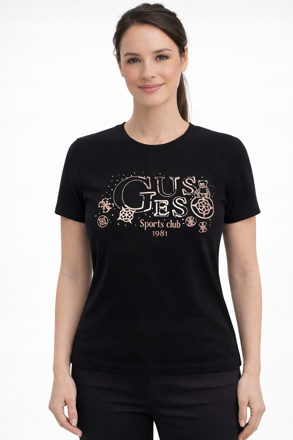 Dámské triko Guess solange ss cn t-shirt