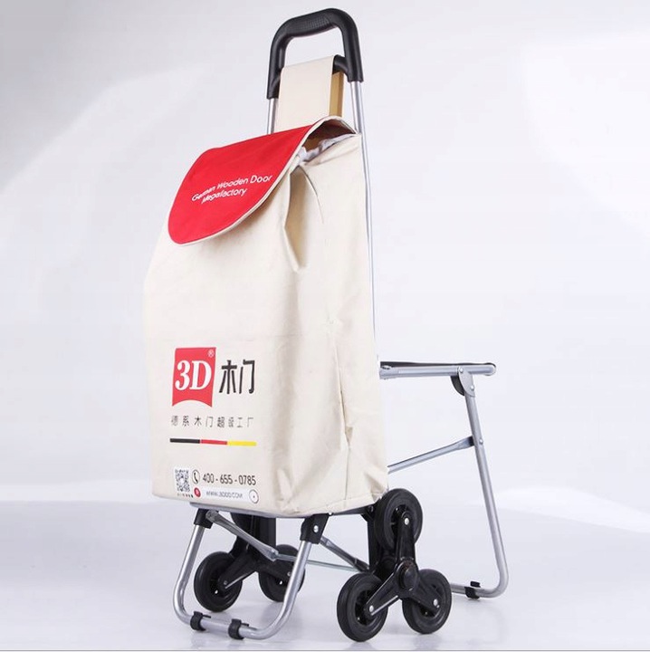 KÓŁKO DO TORBY WÓZKA ZAKUPY POTRÓJNE SCHODOWE Rodzaj inny