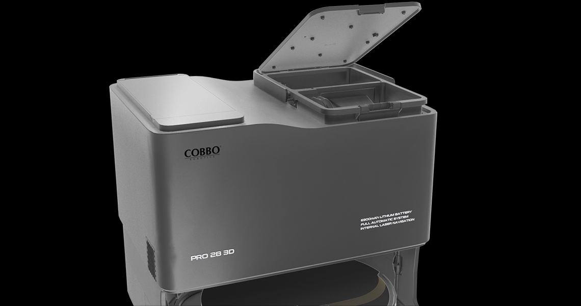 Robot sprzątający COBBO Robotics PRO 28 3D czarny Typ akumulatora litowo-jonowy