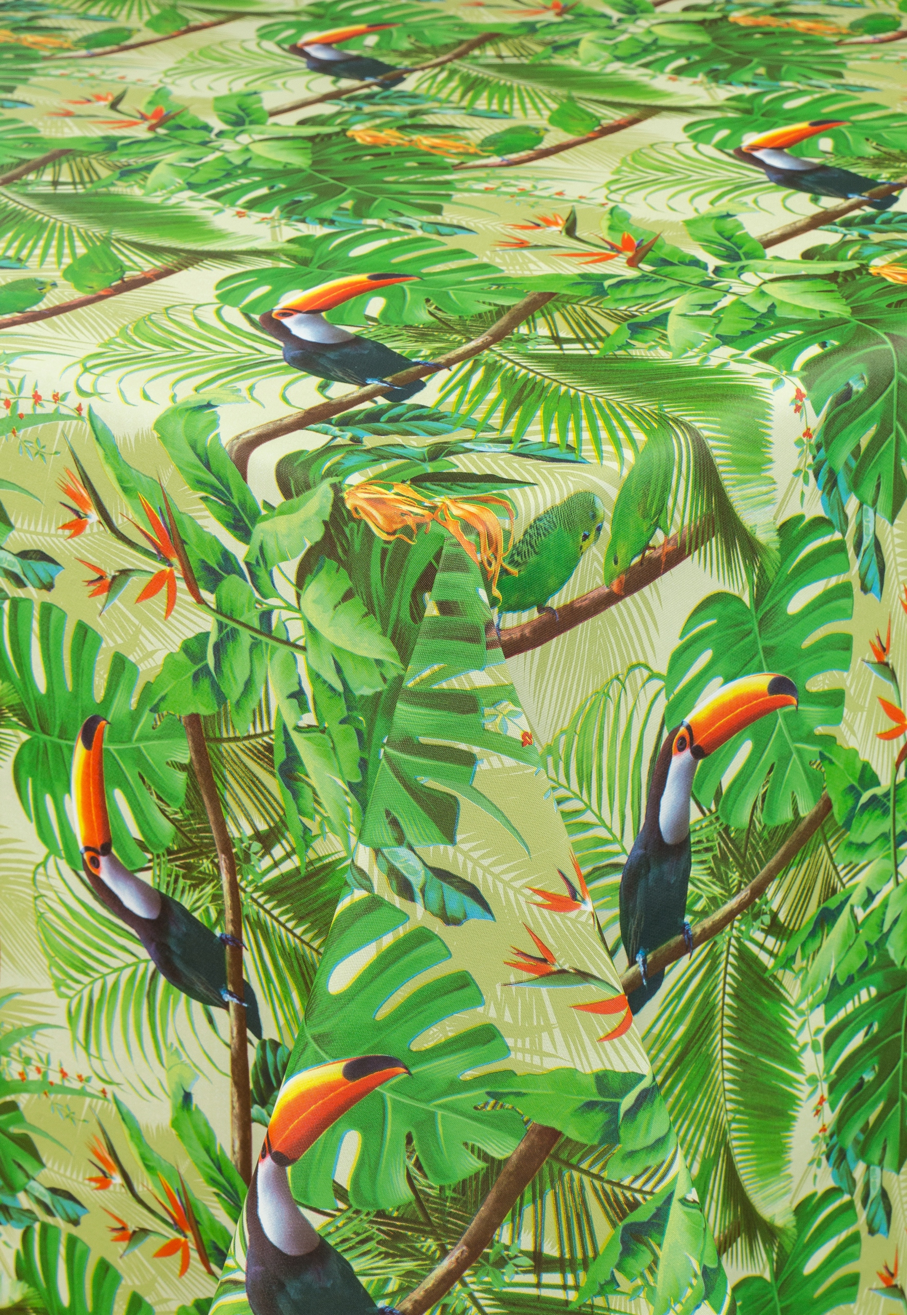 OBRUS CERATA GRUBA NA METRY WYMIAR TEKSTYLNA LIŚĆ