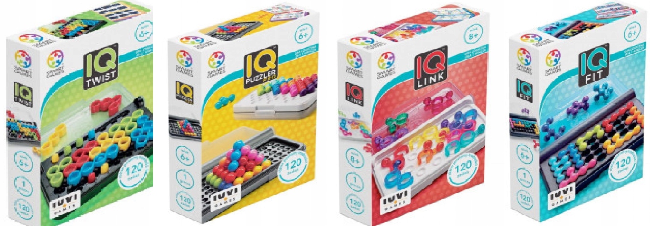 Smart Games Iq Twist Puzzler Pro Link Fit