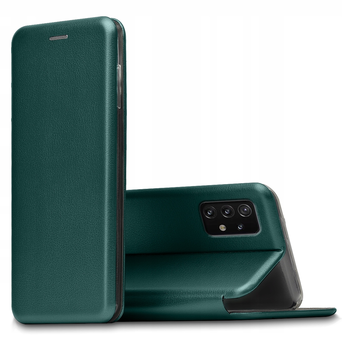 

Etui do Samsung Galaxy A72 Skórzane Case Szkło
