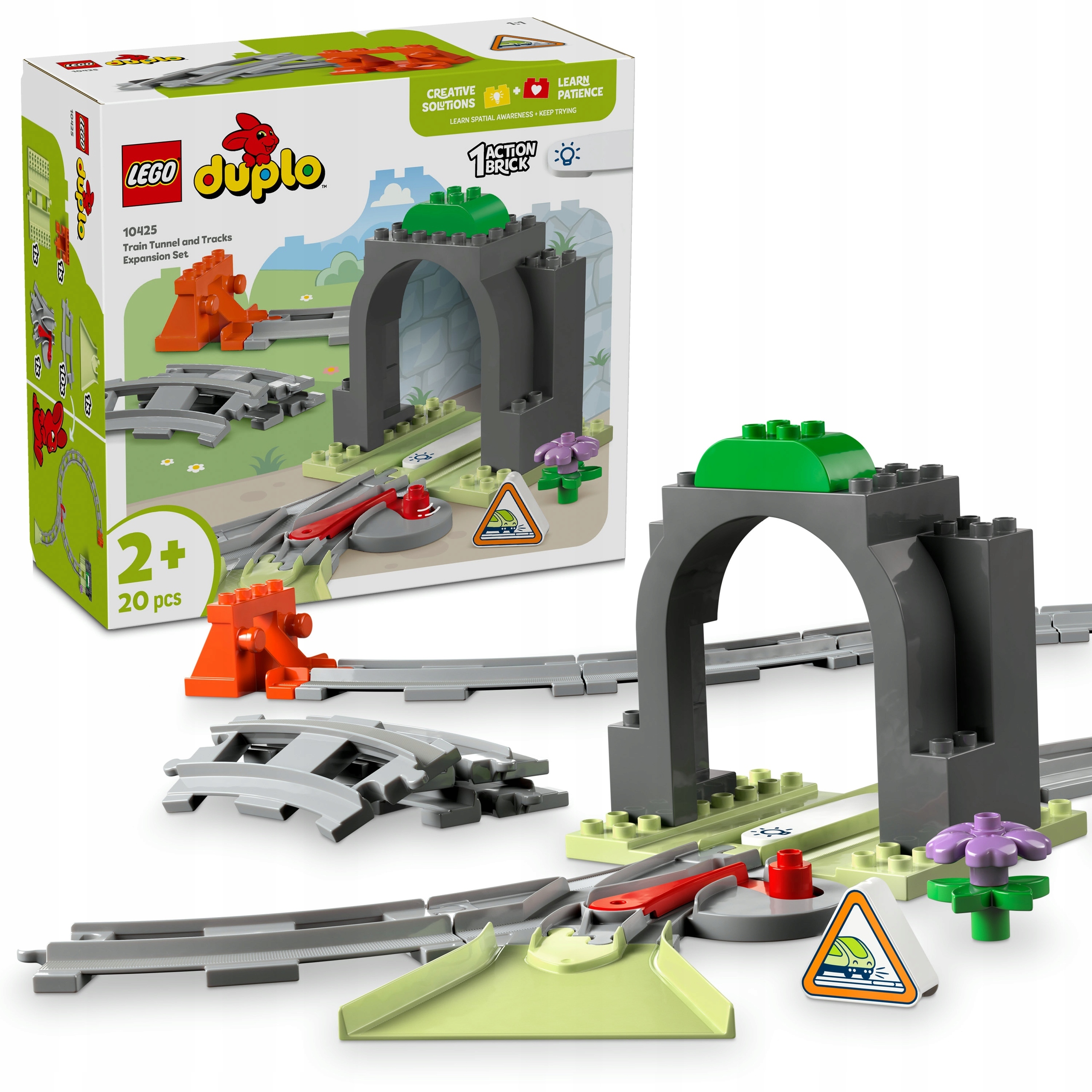 Lego Duplo Tunel a železniční koleje – rozšiřující sada 10425