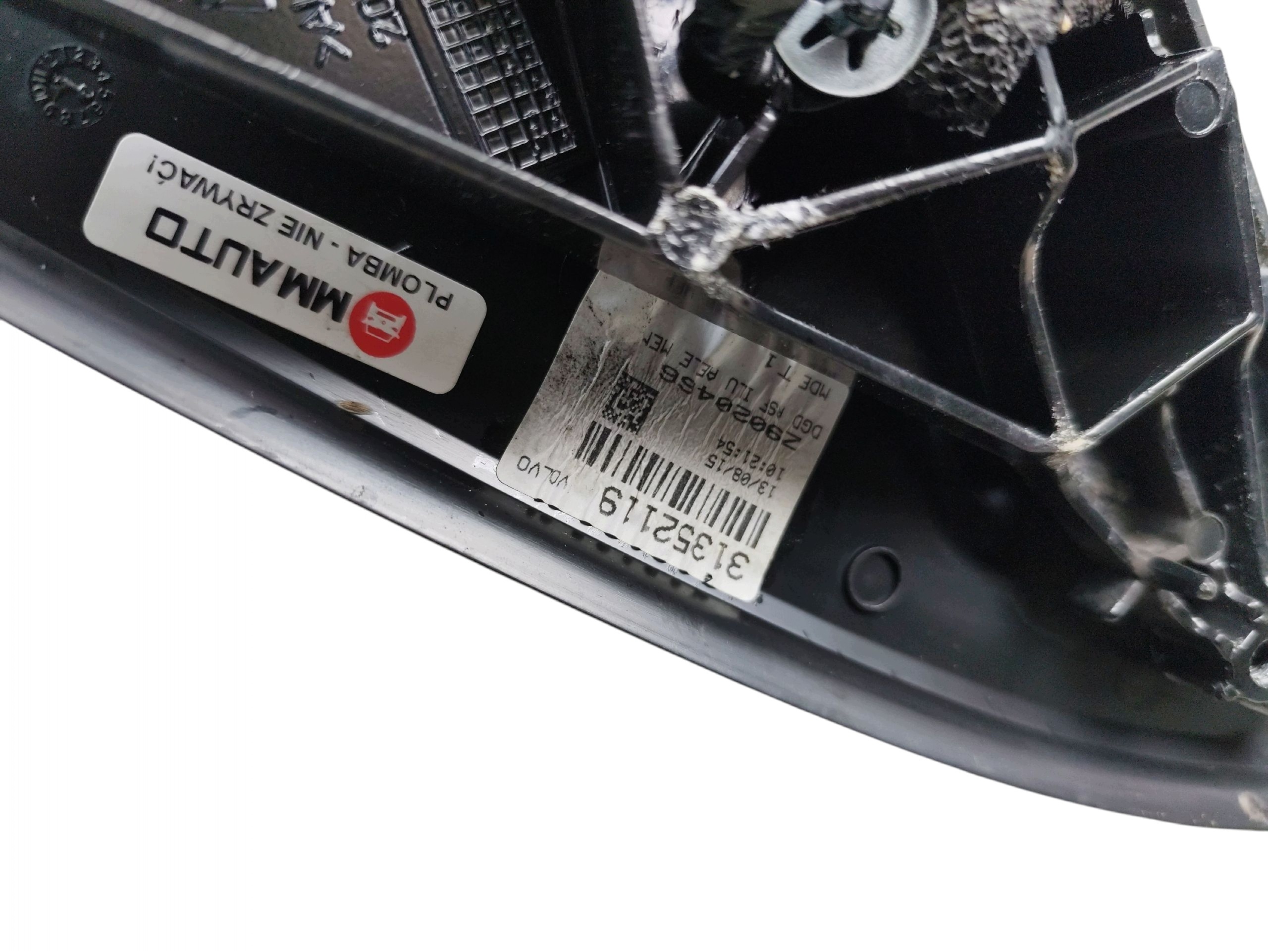 mirror right VOLVO XC60 and LIFT (2013-2017) 12 PIN UK code LAKIERU 717-46