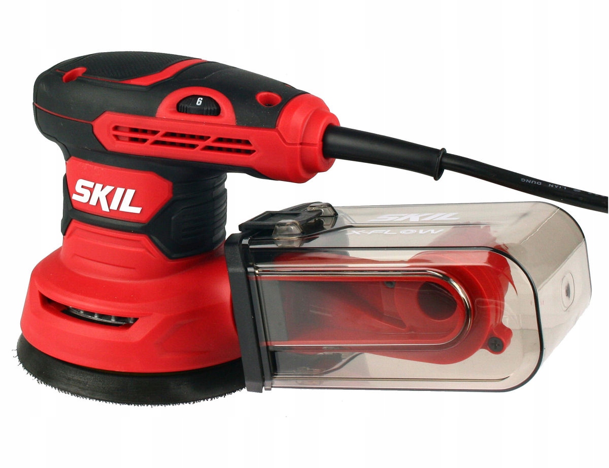 SZLIFIERKA MIMOŚRODOWA 125mm 300W 7471 SKIL + 5 PAPIERÓW ŚCIERNYCH Marka Skil