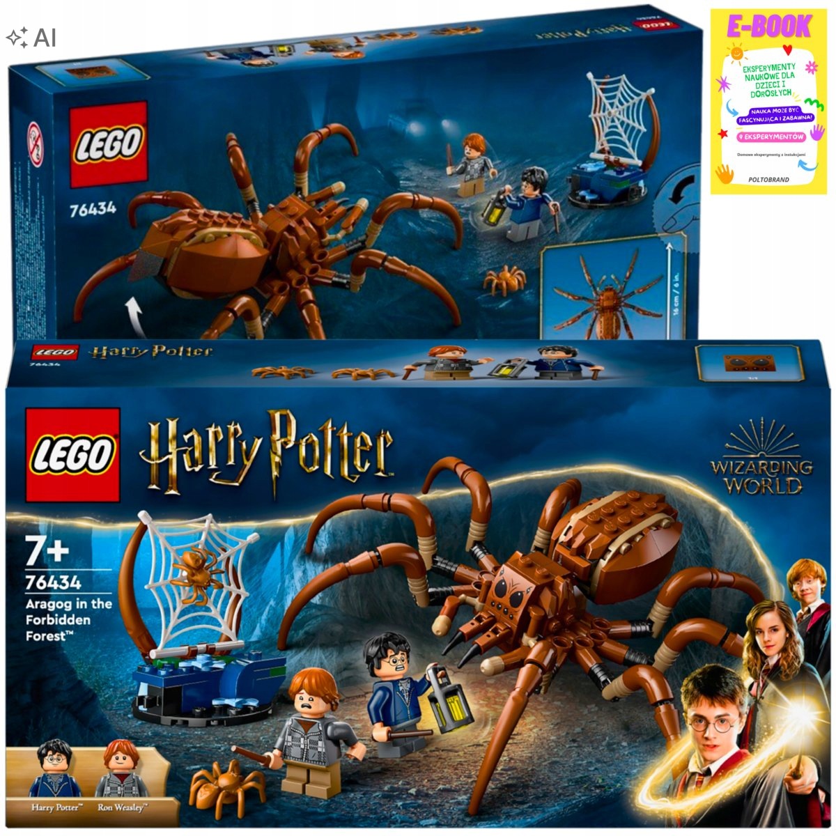 Lego Klocki Aragog Zakazanym Lesie Harry Potter Dla Dziecka Ebook