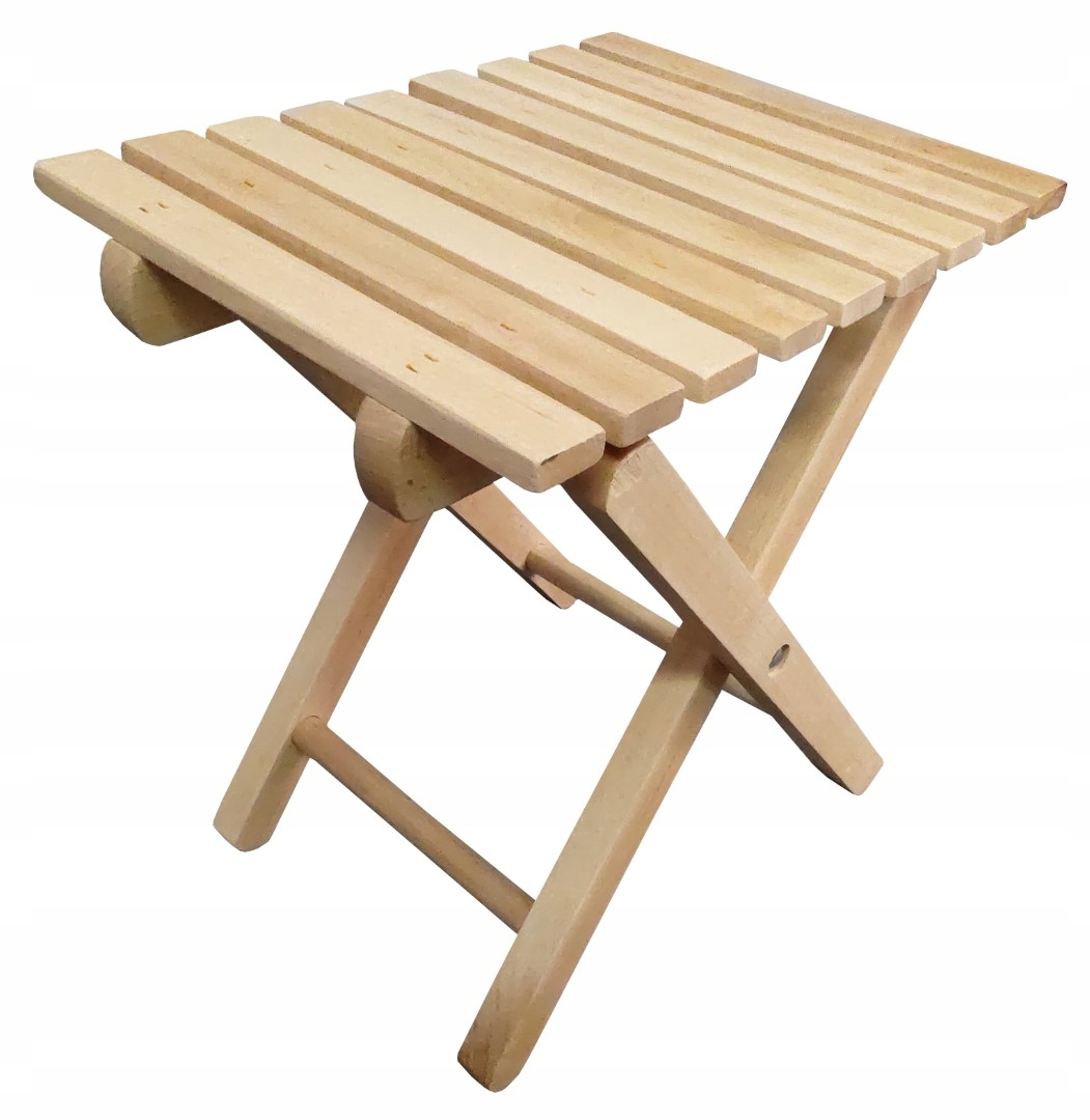 Bukový drevený stôl skladací stoličku