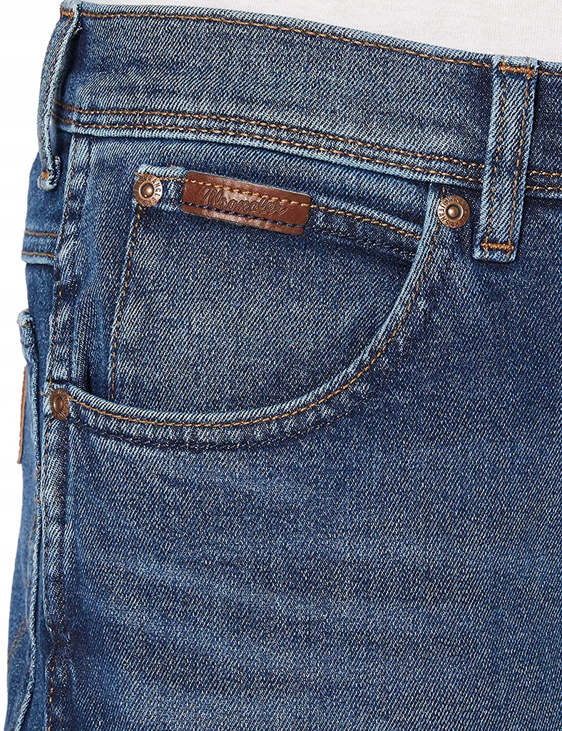 Wrangler TEXAS SLIM PRIME MĘSKIE JEANSY W33 L32 Kolekcja Earthwash