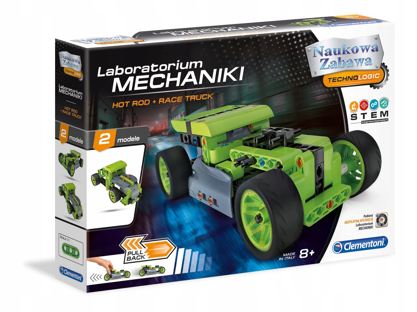 

Clementoni Laboratorium mechaniki Race Truck 50634