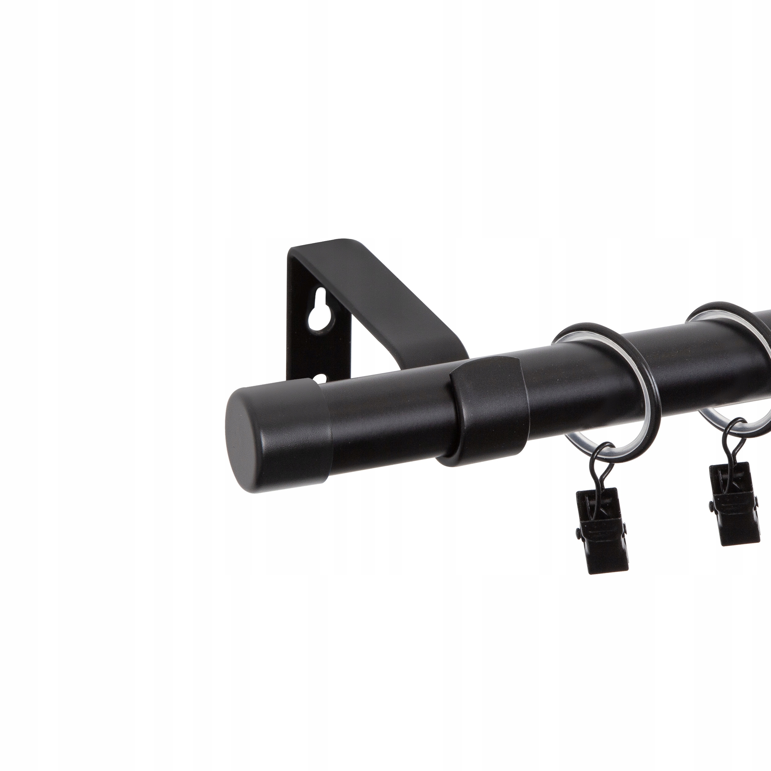 Karnisz Blaszkowy 220 CM Pojedynczy 19 mm Konfigurator Zakończenia