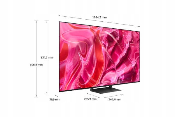 Telewizor OLED Samsung QE65S90C 65" 4K UHD czarny Typ telewizora OLED