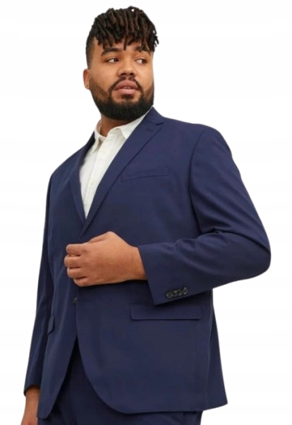 Jack&jones Plus Size Sako Slim Na Knoflíky 62 N1E