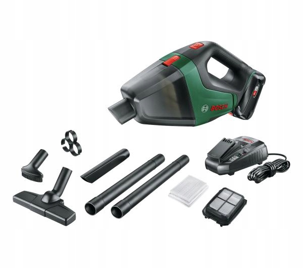 Odkurzacz ręczny Bosch Universal Vac 18 0,5L Zielono-Czarny