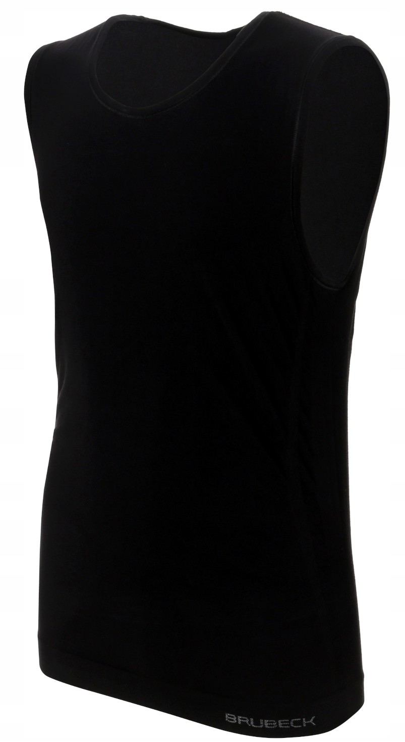 

Bezrękawnik Męski Brubeck Cotton | Czarny | L