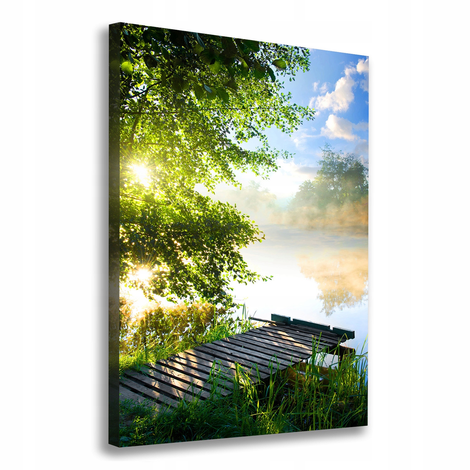 

Foto obraz na płótnie Drewniane molo 70x100 cm