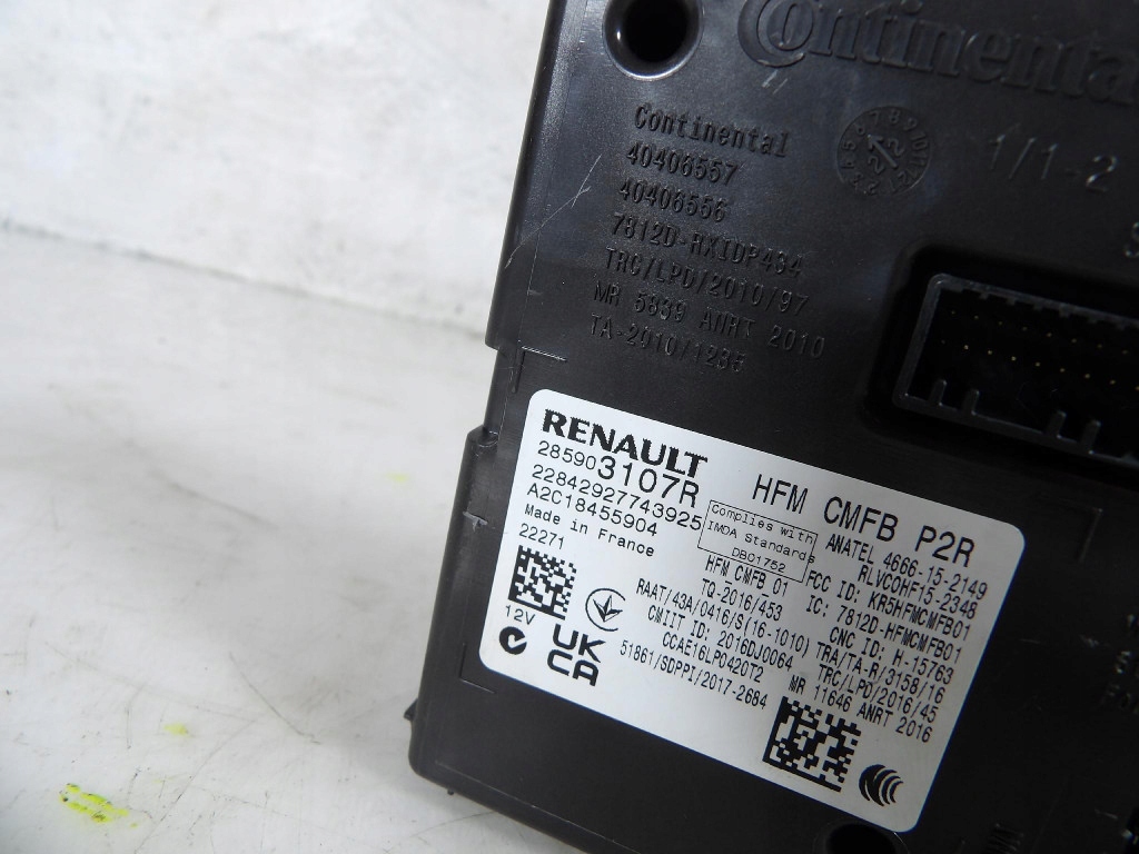 DACIA DUSTER II LIFT module control unit HFM 285903107R