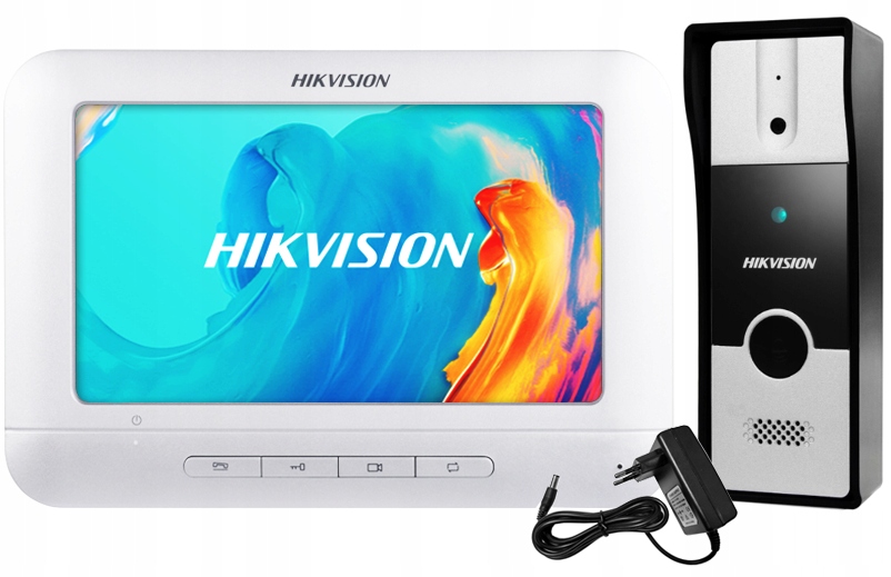 WIDEODOMOFON Domofon HIKVISION 7'' LCD DS-KIS202T