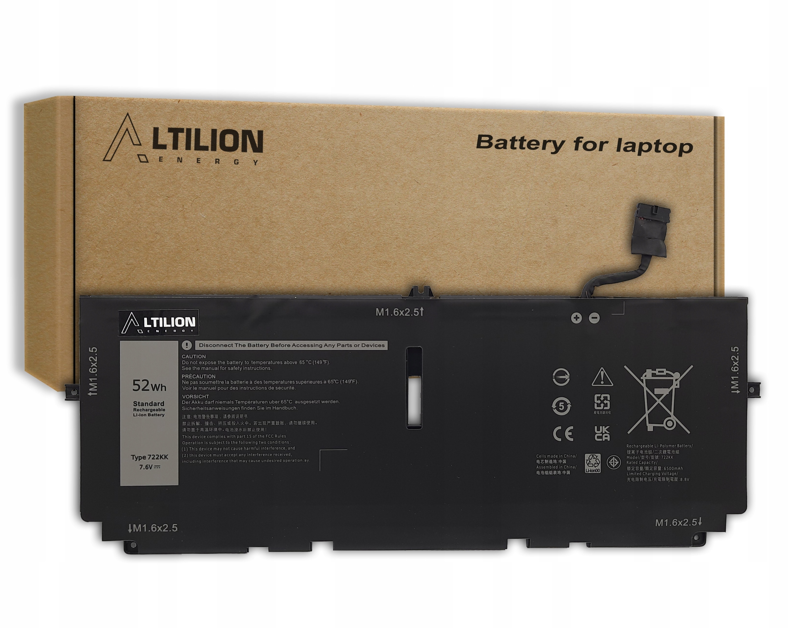 Baterie Altilion Energy 722KK kompatibilní s Dell