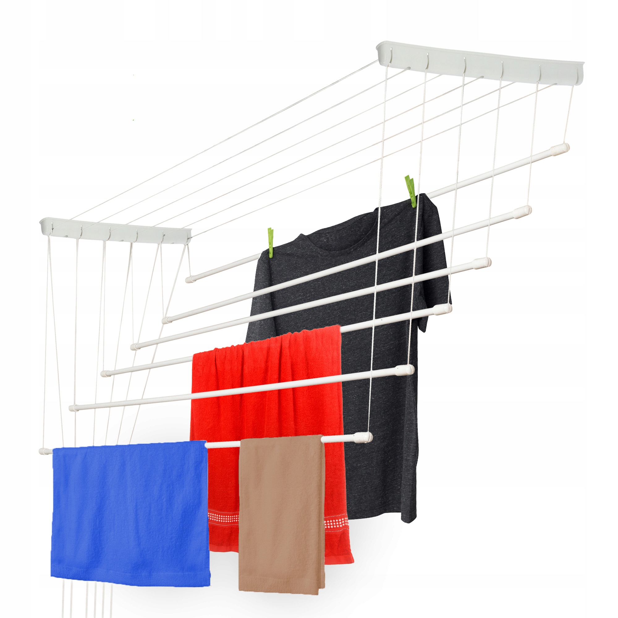 Levně sušák na prádlo 6 ks 90cm