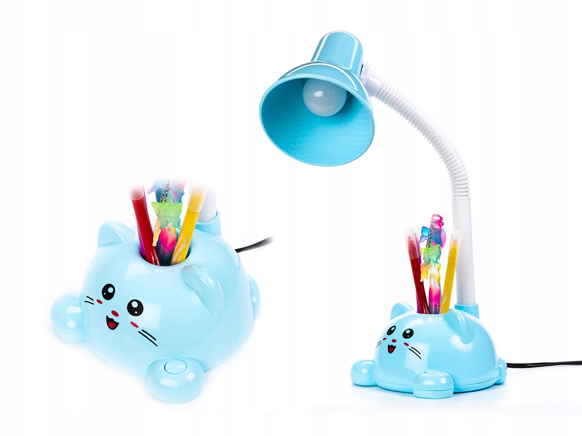 

Lampka na Biurko dla Dziecka Kotek Dziecięca 1xE27