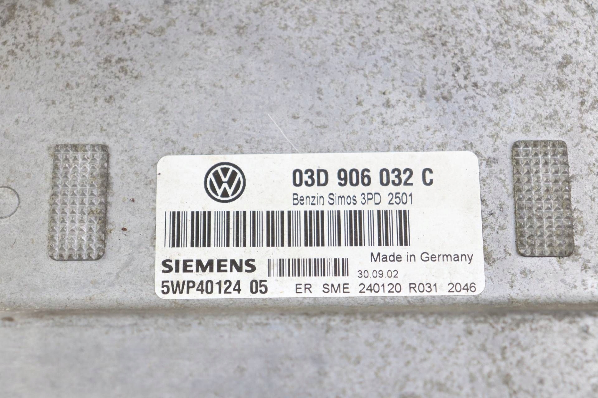 VW POLO 9N IV modulo Centralina Motore 1.2B 03D906032C