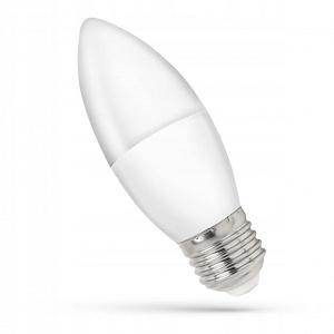 

Żarówka Led świeczka E27 1W 100lm zimna
