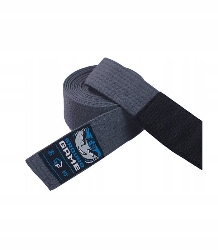 Ground Game Pas do Bjj Dla Dzieci K1 200cm Szary