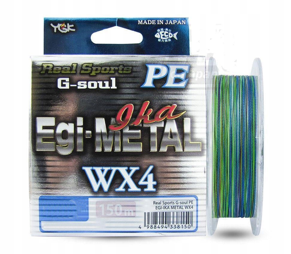 

Ygk G-Soul Egi Metal #0.5 10lb 150m