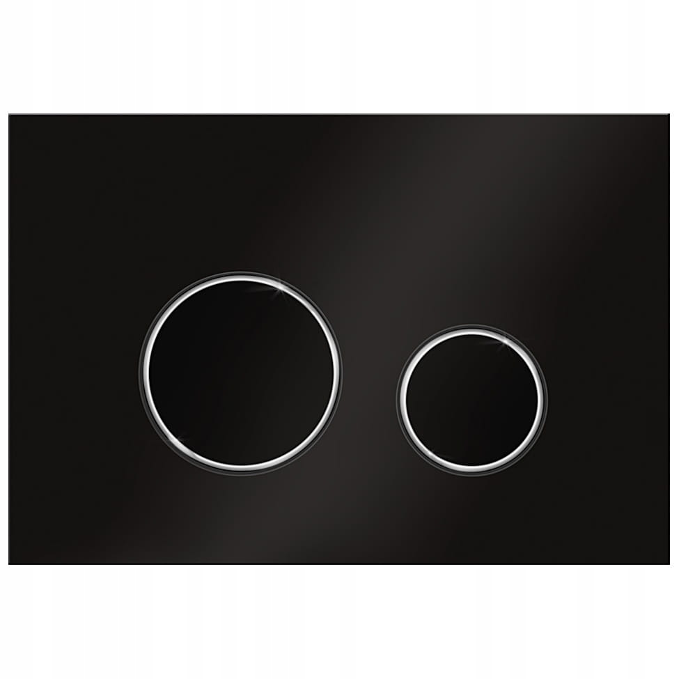 Splachovací tlačítko pro Wc Kk-Pol M11v1 černé