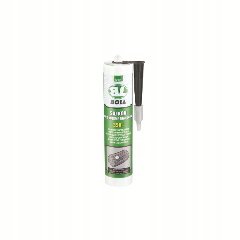 Boll Masa Uszczelniająca (silikon) 290ML Czarna Od -40 Do 350°C