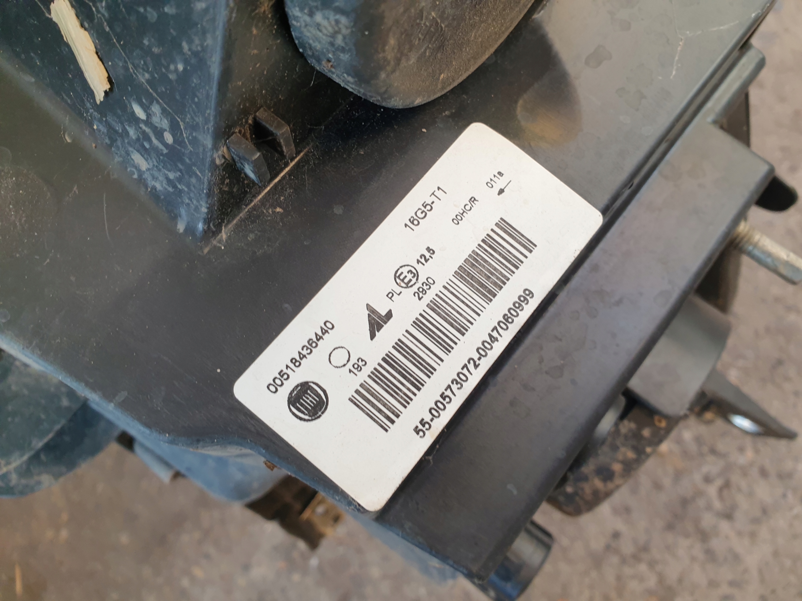light front FIAT PANDA III 3 2012- 00518436450 00518436440