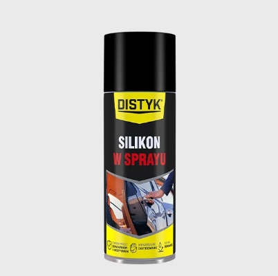 DISTYK SILIKON W SPRAYU 400 ml Bezbarwny
