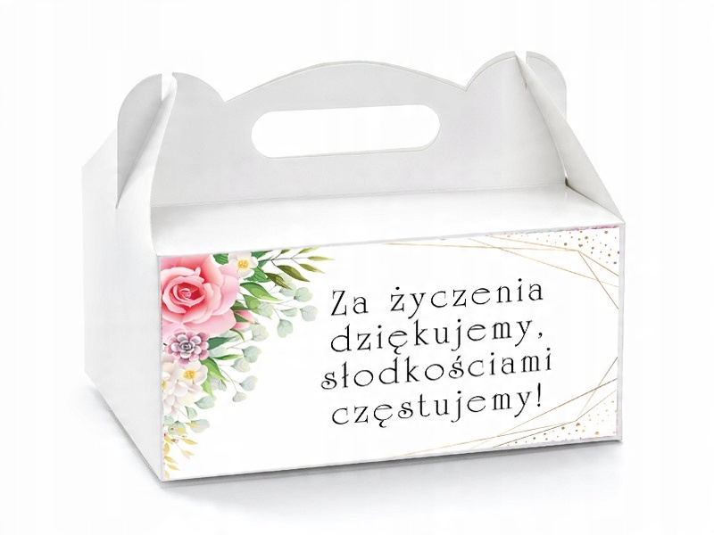 

Duże Pudełka na ciasto Opakowanie kolorowe