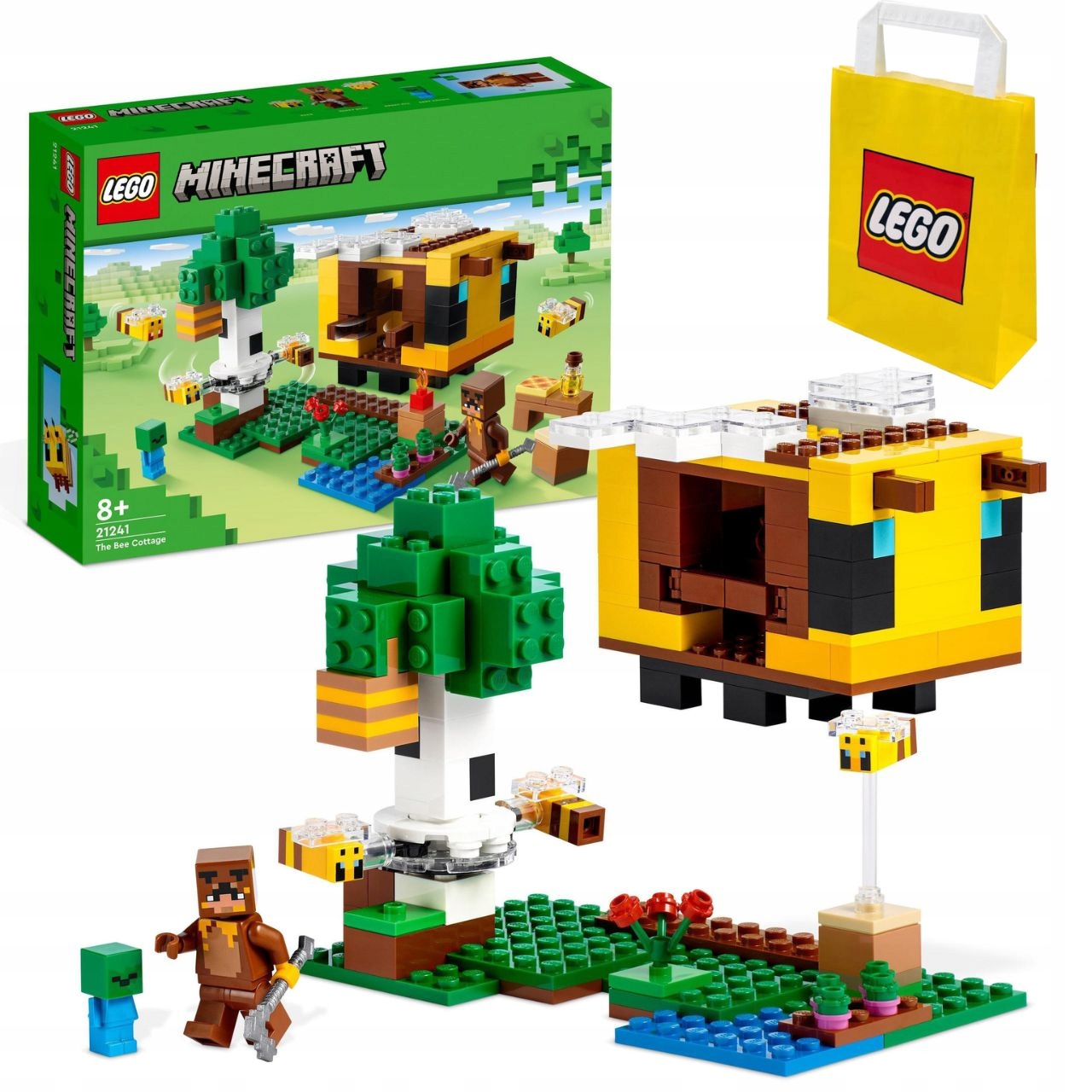 LEGO Minecraft 21241 Pszczeli ul Torba
